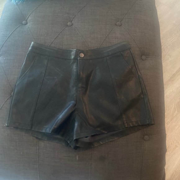 Fashion Nova Pants - Fashion Nova leather shorts